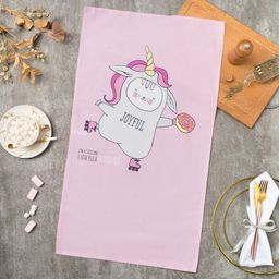 Полотенце Этель Caticorn 40х73 см, 100% хлопок, саржа 190 г/м2