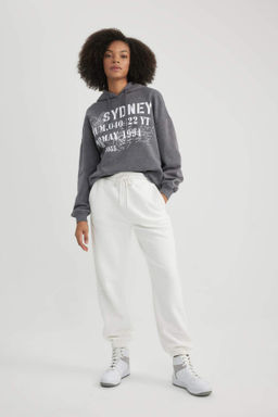 Standart Fit Kal?n Jogger Esofman Alt? Bel Paca Lastikli Basic Duz Uzun Boy - Defacto фото 5