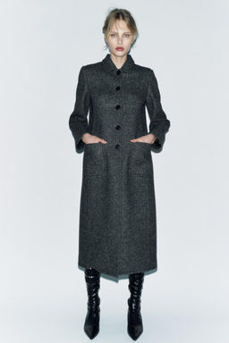 ZW COLLECTION MANTECO WOOL BLEND COAT
