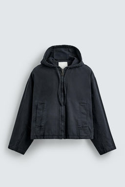 BOXY FIT TEXTURED JACKET - Zara фото 8