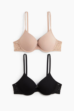 Pack de 2 sujetadores push-up - H&m фото 4
