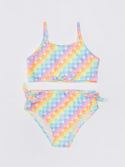 Desenli K?z ?ocuk Bikini