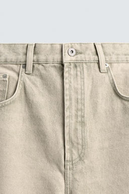 JEANS STRAIGHT ANKLE FIT / Verde gris - Zara фото 10