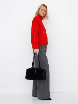 Сумка 8586F black Polina&Eiterou