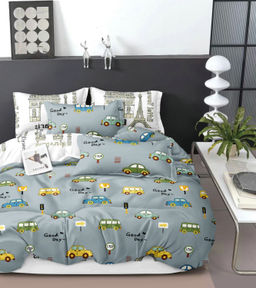 КПБ Виола поплин Автопарк 1,5-спальный