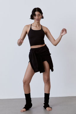 Top de deporte cropped en SoftMove - H&m фото 4