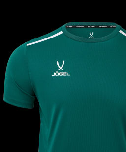 Футболка тренировочная JOGEL DIVISION Training Tee, темно-зеленый  фото 4