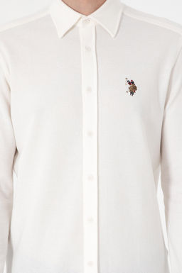 Erkek Beyaz _rme G_mlek Sepette S_rpriz _ndirim - U.s. polo assn фото 6