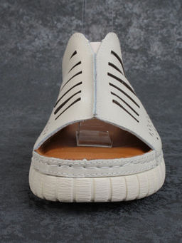 08-PED173-1 BEIGE Босоножки женские (натуральная кожа)