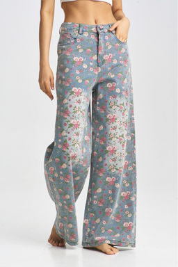 Джинсы Floral Blue - Erist store фото 6