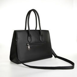 Сумка женская тоут, на молнии, цвет чёрный - Simaland фото 2