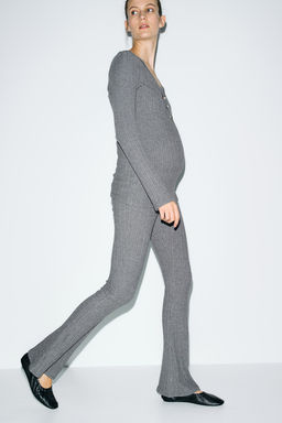 MAMA Pantalon acampanado Before & After