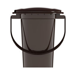 Ведро-туалет 17л. (уп.10) мокко М1319