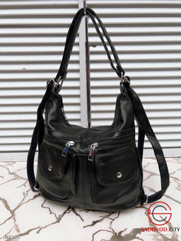 Сумка-рюкзак женская из экко-кожи - Bruno фото 5