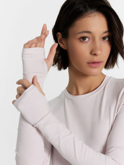 Джемпер женский светло-розовый розовый лед 122889