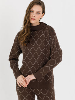 Джемпер вязаный