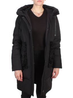 2197-2 BLACK Пальто зимнее женское OLAYEETE (200 гр. холлофайбера) - Fashion фото 6