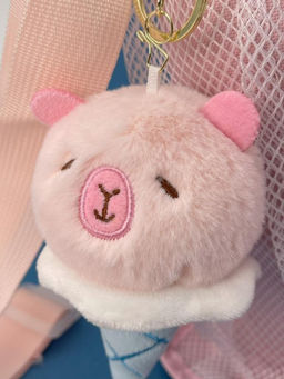 Мягкая игрушка - брелок "Pig ice cream", mix, 11 см