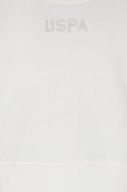 Женский свитшот цвета экрю Неожиданная скидка в корзине - U.s. polo assn фото 6