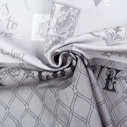 Скатерть Этель Love 180х147 см, 100% хлопок, саржа 190 гр/м2  фото 5