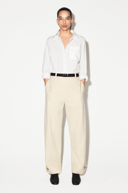 PANTAL?N UTILITY DE ALGOD?N BARREL LEG - H&m фото 6