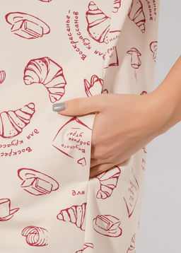 LDR26-1211/1 Платье жен. Круассан (ЧЗ)