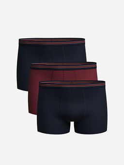 Standart Kal?p Pamuklu Esnek Erkek Boxer 3l?