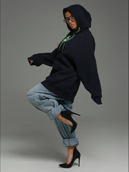 Камелия худи женское (черный собачка) - Lovetex фото 15