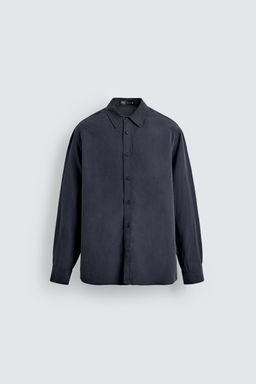RELAXED FIT FLOWING SHIRT - Zara фото 13