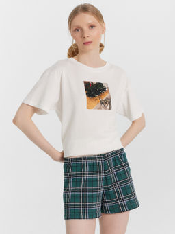 Пижама женская с новогодним принтом