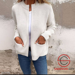 Теплый вязаный кардиган на замке - Bruno фото 3