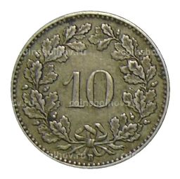 10 раппенов 1940 года Швейцария