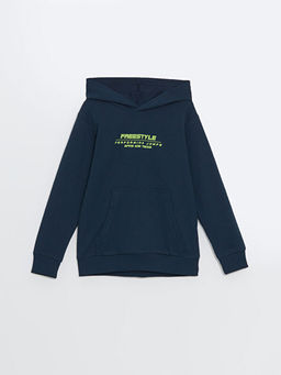 Kap??onlu Erkek ?ocuk Sweatshirt
