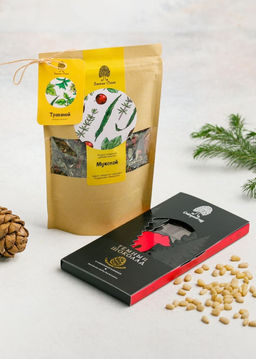 Подарочный набор Мужской, 150 г - Сибирский кедр фото 2