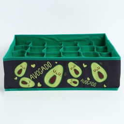 Органайзер для хранения белья, кофр 24 ячейки Avocado, 353010 см - See you home фото 4