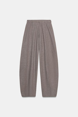 SOFT WIDE-LEG TROUSERS - Zara фото 5