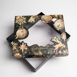 Коробка подарочная Gold, 23.5 20.5 5.5 см - Дарите счастье фото 3