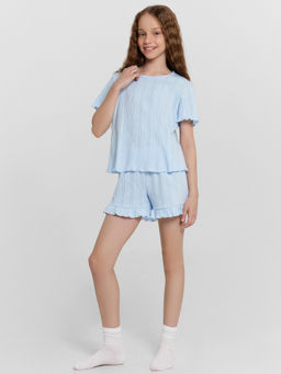 Комплект домашний для девочек голубой - Mark formelle фото 2