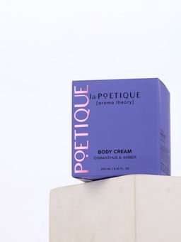 Крем для рук и тела парфюмированный laPOETIQUE, 250 мл, аромат османтус и амбра