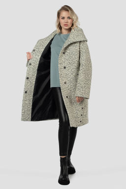 01-12041 Пальто женское демисезонное - El podio фото 2