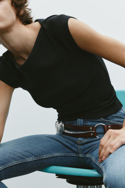 BOATNECK TOP - Zara фото 16