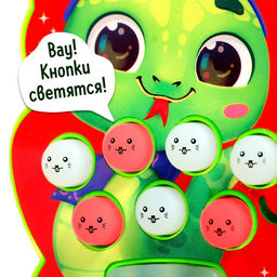 Настольная игра для детей на внимание Лови и нажимай, мемо, 1 игрок, 5+