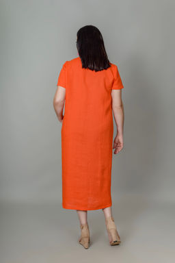 Платье 100% лен