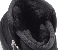 17103-1 BLACK Угги детские (натуральная замша, искусственный мех) - Фабричный китай фото 11