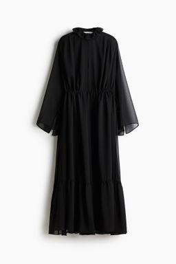 Maxivestido transparente