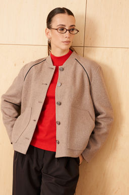 Жакет утепленный  Bensu (Цвет: Бежевый)