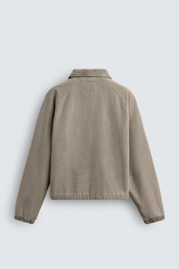 CONTRAST COLLAR PADDED JACKET - Zara фото 6