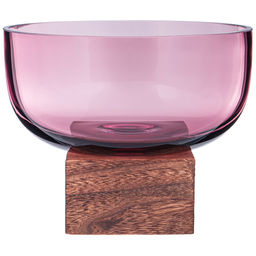 ВАЗА WOODY PURPLE 20*20*16 CM