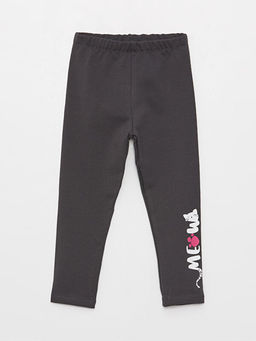 Beli Lastikli Bask?l? K?z Bebek Tayt