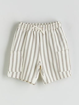 Beli Lastik ?izgili Erkek ?ocuk ?ort